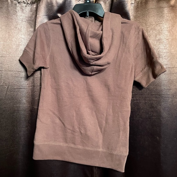 Hollister short sleeve zip up hoodie M - Picture 3 of 3